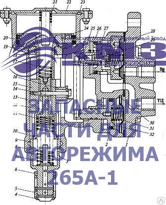 Фото Комплект деталей 265А-1.00.800