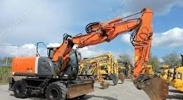 Фото Аренда колесного экскаватора Hitachi ZX140W, Москва