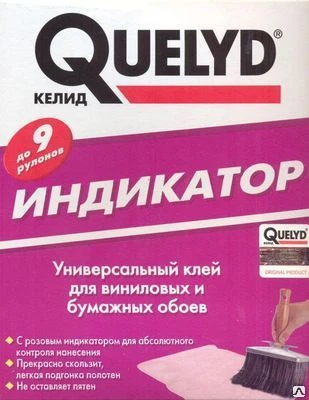 Фото QUELYD Клей обойный "ИНДИКАТОР" 0.25 кг