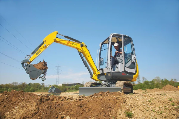 Фото Аренда мини-экскаватора Wacker Neuson 2404