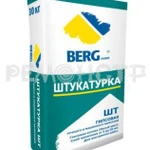 фото Штукатурка вн_раб 30кг BERGhome ШТ Гипс, Р/Н и М/Н (40) П