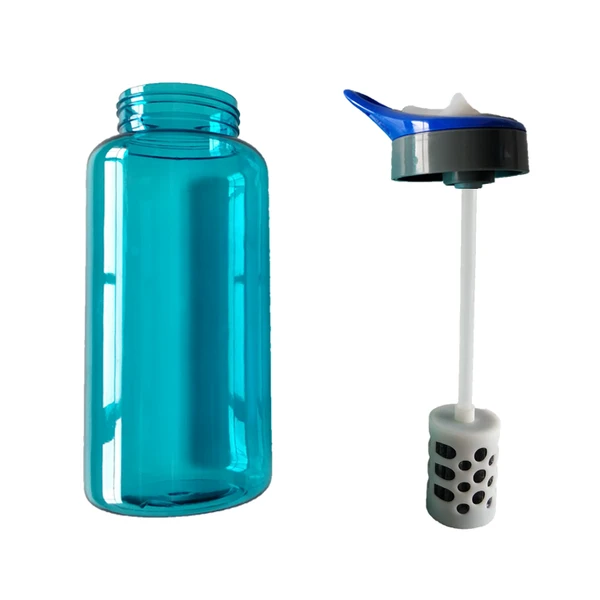 Фото Large capacity blue plastic filter water