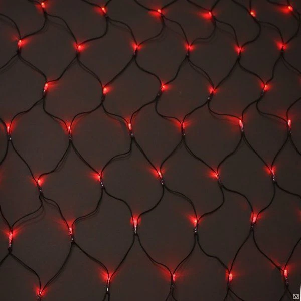 Фото LED гирлянда ActivLed Сетка 96 (red) (1,5x1,5 метра)