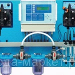 фото Дозирующая станция POOL TOP GUARD (PH/RX/CL/T) PANEL(SONDA CL, 0-2ppm)