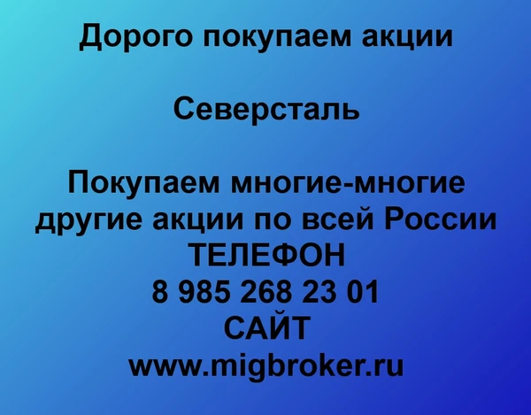 Фото Как продать акции «Северсталь»? Покупка акций