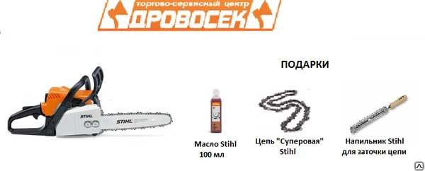 Фото Бензопила STIHL MS 170 + подарки!