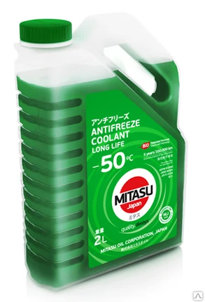 Фото Антифриз Mitasu Green Long Life (-50*C) (2л) (зеленый)