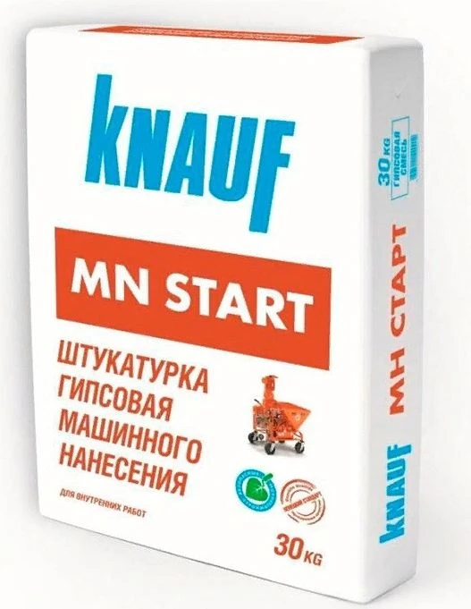 Фото Штукатурка Knauf МН-Старт гипсовая 30 кг