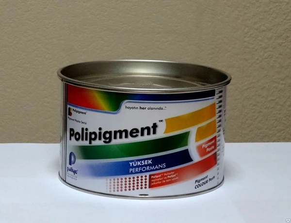 Фото Пигмент колеровочный Polipigment 566 красный, прозрачный