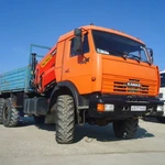 фото КАМАЗ-43118 с КМУ Palfinger PK-18500