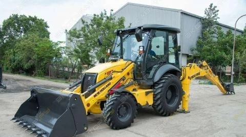 Фото Аренда экскаватора-погрузчика New Holland B80B, Москва