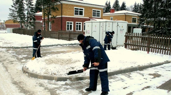 Фото Услуга уборки снега