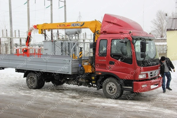 Фото Кран-манипулятор FOTON 1093 с тросовой КМУ XCMG SQ3.2SK2Q, 4х2.