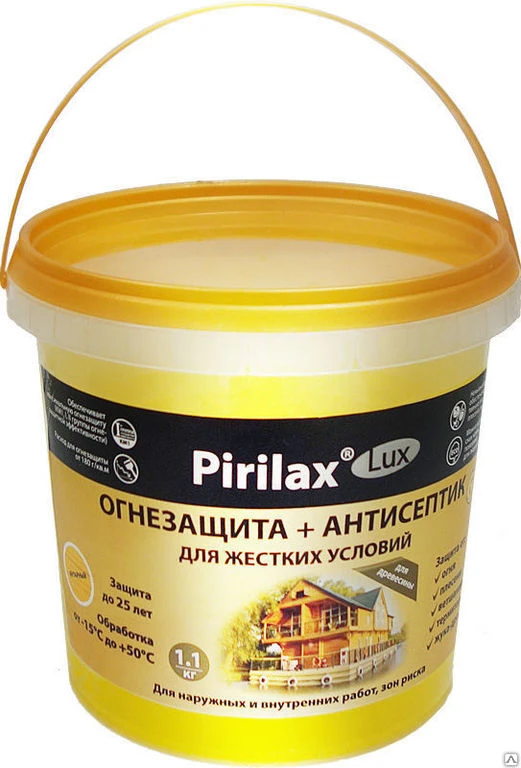 Фото Пропитка Pirilax- Lux (Пирилакс® - Люкс) для древесины