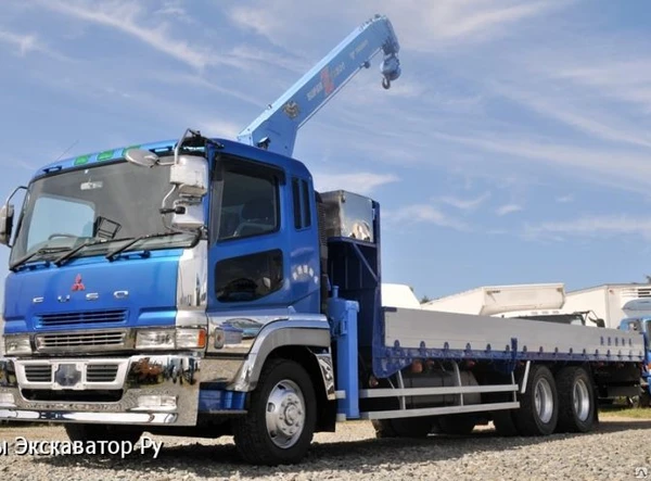 Фото Mitsubishi FUSO Аренда автокрана