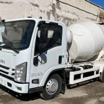 фото Автобетоносмеситель на шасси ISUZU 4х2 с бочкой 3 м3