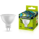 фото Лампа светодиодная LED-JCDR-7W-GU5.3-6500K JCDR 172-265В Ergolux 12881