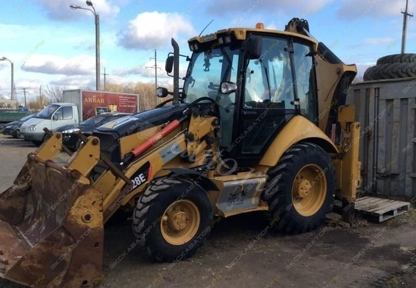 Фото Аренда экскаватора-погрузчика Caterpillar 428E, Тольятти