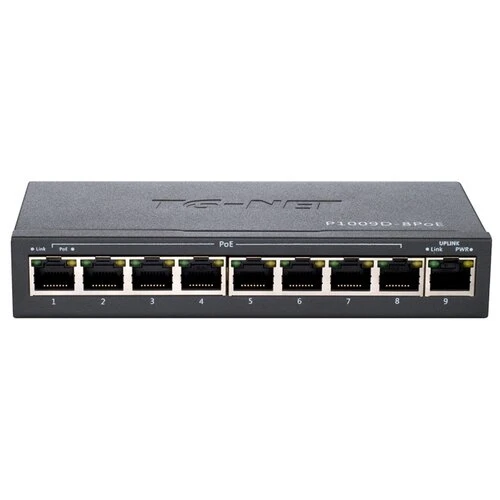 Фото Коммутатор TG-NET P1009D-8PoE-96W