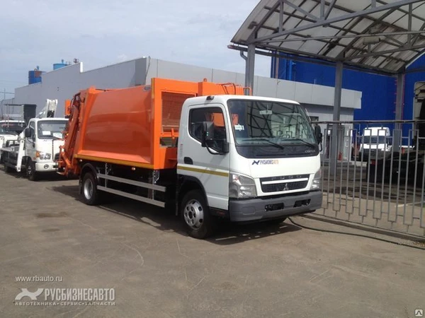 Фото Мусоровоз МС-4 на шасси FUSO Canter EF85DG (навеска Katmerciler)