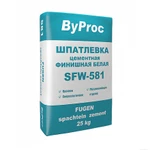 фото Шпатлевка финишная белая 25кг., ByProc SPF-581 фасадная