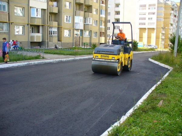 Фото Асфальтирование территорий