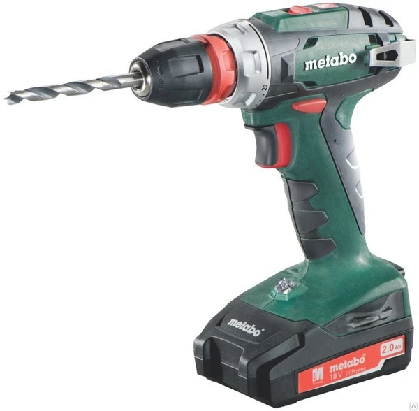 Фото Шуруповерт Metabo BS 18 Quick 2*2.2 Lilon 602217500 Metabo BS 18 Quick 2*2.
в