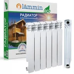 фото Радиатор алюминиевый Lammin Eco, 500 мм, 10 секций