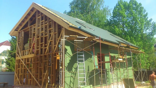 Фото Строительство каркасных домов