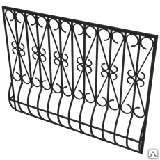 Фото Кованая решетка оконная Р-47