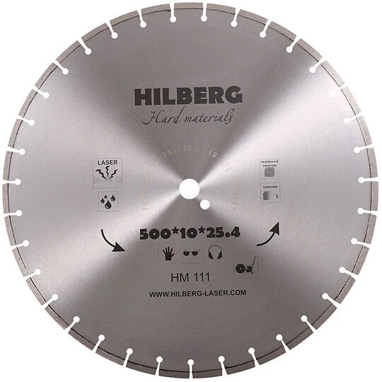 Фото Алмазный диск Hilberg д. 500 мм