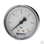 фото Манометр WATTS 50/ 6 6бар аксиальный 1/4"