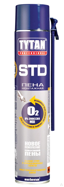 Фото TYTAN STD Пена монтажная O2 (ручная)