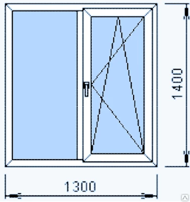 Фото Пластиковое окно БЕЗ МОНТАЖА