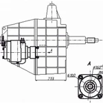фото МП07-4202010-80 коробка отбора мощности от правого бокового люка КП ГАЗ