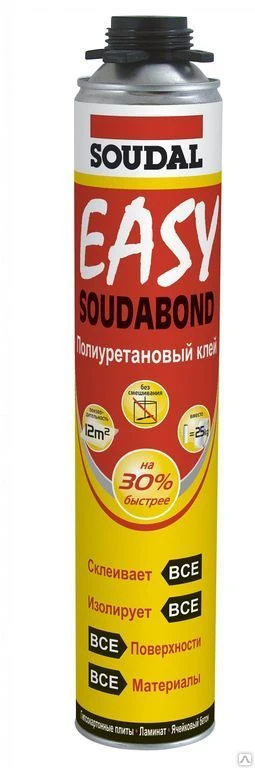 Фото Полиуретановый клей Easy Soudabond Gun 12*750мл