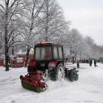 фото Услуги щетки для уборки снега