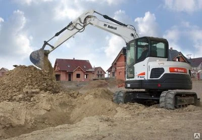 Фото Мини-экскаватор Bobcat E80.