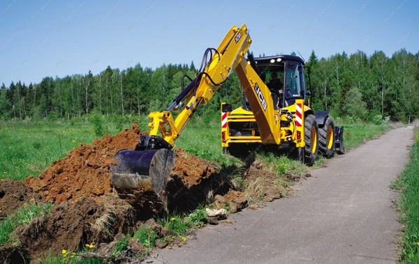 Фото Аренда экскаватора-погрузчика JCB 5CX, Москва