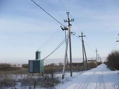 Фото Строительство ЛЭП