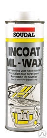 Фото Антикоррозионное покрытие 60L INCOAT ML WAX (натуральный воск) 60kg