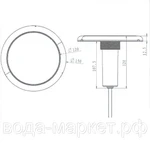 Фото №5 Прожектор светодиодный Aquaviva LED227C 252LED (18 Вт) RGB, тип крепления резьба