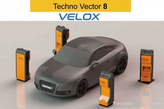 Фото Бесконтактные скоростные линии проездного контроля Техно Вектор 8 V 8214 VELOX