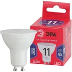 фото Лампа светодиодная ECO LED MR16-11W-865-GU10 R (диод софит 11Вт холодн. GU10) (10/100/4800) Эра Б0045346