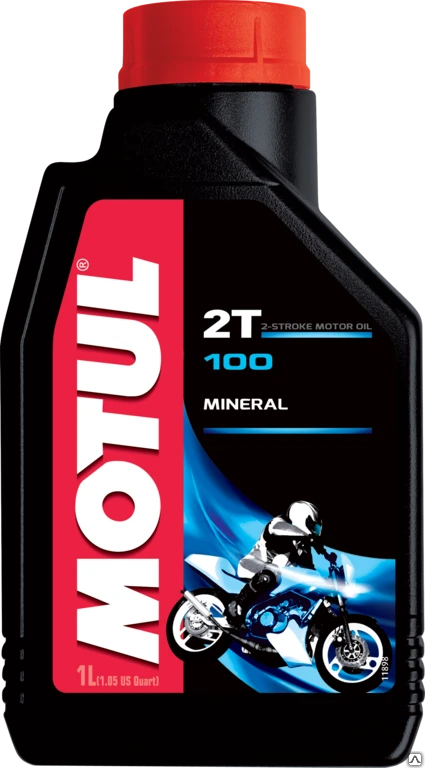 Фото Масло минеральное MOTUL 100 2T 4L