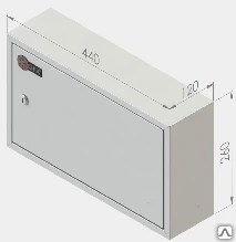 Фото Щит распределительный навесной 440х260х120 мм