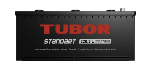 Фото Аккумулятор TUBOR STANDART 6СТ-220.3 L