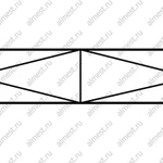 фото Ограждение газонное AB-5004 эконом