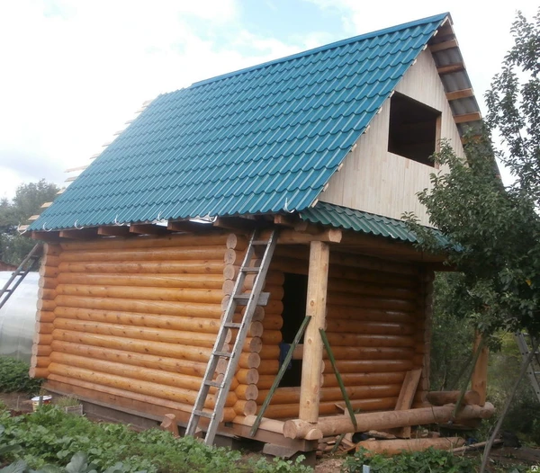 Фото Срубы для бань, домов Любой размер. Оцилиндровка.