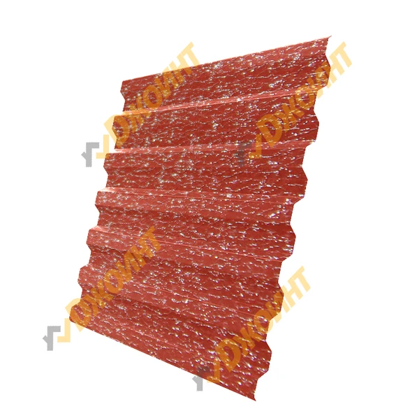 Фото Профнастил С-21 0,5 MATGRANIT NEW RAL 3011 коричнево-красный